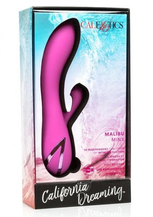 California Dreaming Malibu Minx Purple Rabbit Vibrator