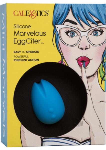 Mini Marvels Marvelous Eggciter Blue Vibrator