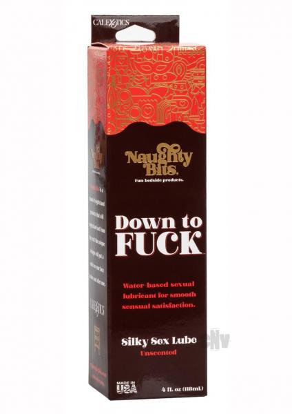 Naughty Bits Down To Fuck Sex Lube Boxed