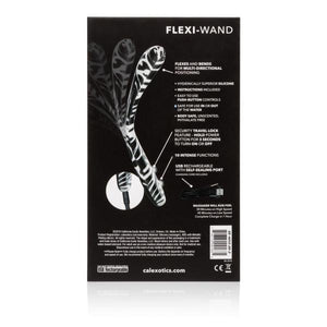 Hype Flexi Wand Black White Vibrator