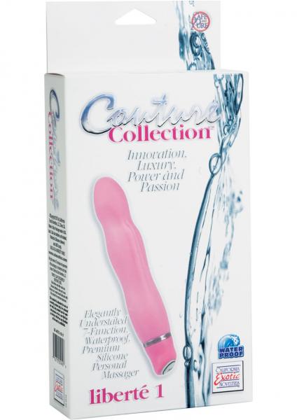 Couture Collection Liberte 1 Pink 5.25 Inch 7 Function Personal Massager Pink