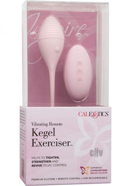 Inspire Vibrating Remote Kegel Exerciser Pink
