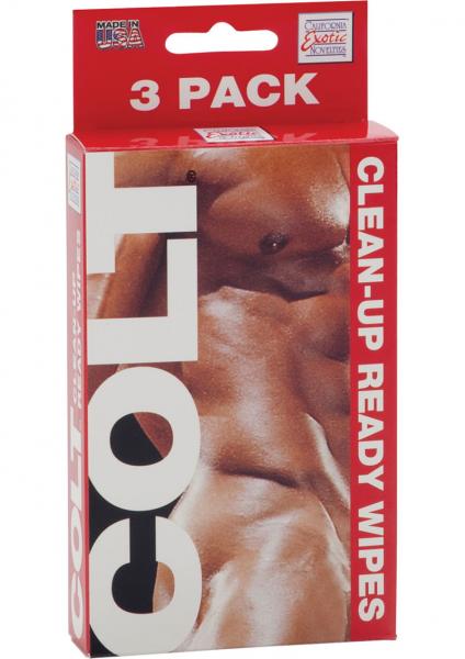 Colt Clean Up Ready Wipes 3 Per Pack