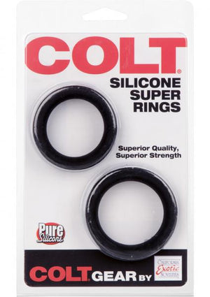 Colt Silicone Super Rings Black