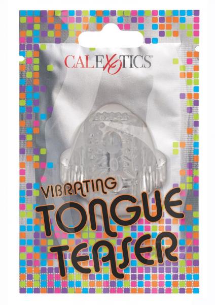 Foil Pack Vibrating Tongue Teaser Clear 24pk