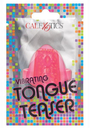 Foil Pack Vibrating Tongue Teaser Pink 24pk