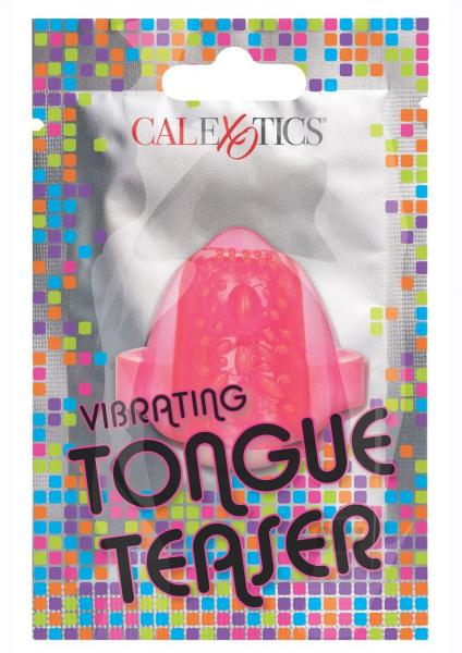 Foil Pack Vibrating Tongue Teaser Pink 24pk