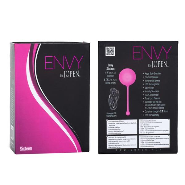 Envy Sixteen Pink Kegel Exerciser