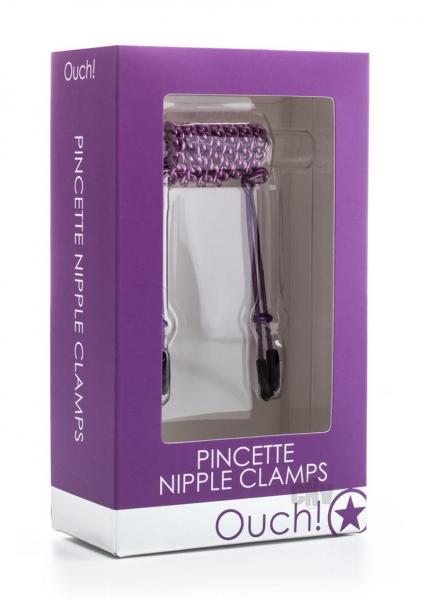 Ouch Pincette Nipple Clamps Purple