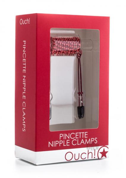 Ouch Pincette Nipple Clamps Red