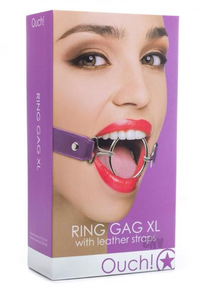 Ouch Ring Gag Xl Purple