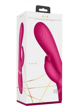 Vive Cato Pulse Gspot Rabbit Pink