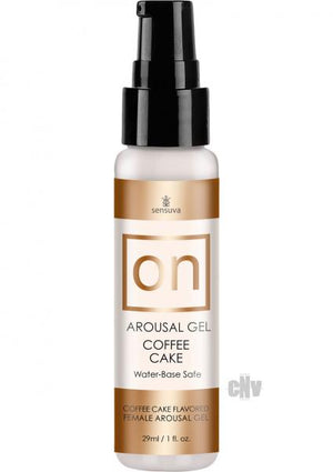 On For Her Arousal Gel Coffee Cake 1oz