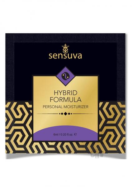 Sensuva Hybrid Personal Moisturizer Single Use Packet Unscented .20oz