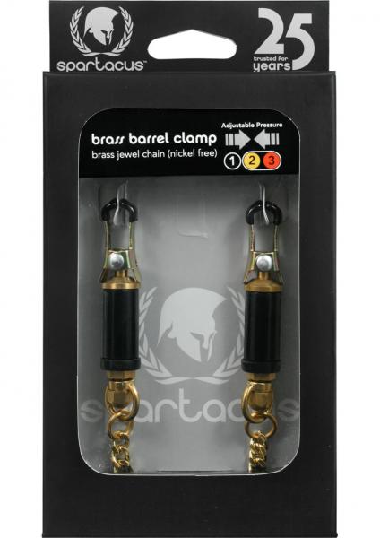 Deluxe Brass Nipple Clamps Gold