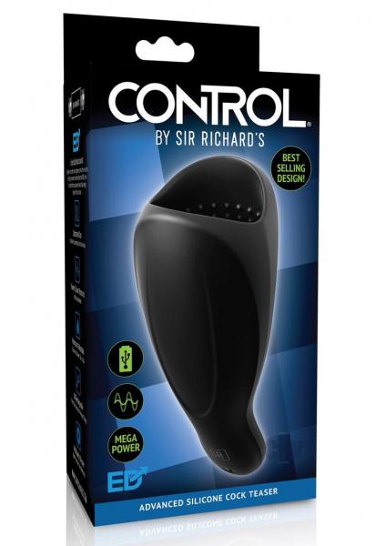 Sir Richards Control Advanced Silicone Cock Teaser Black