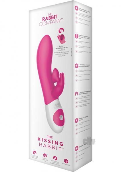 The Kissing Rabbit Vibrator Hot Pink