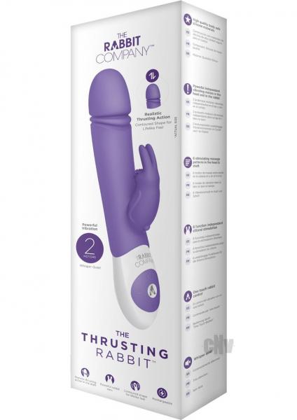 The Thrusting Rabbit Vibrator Purple