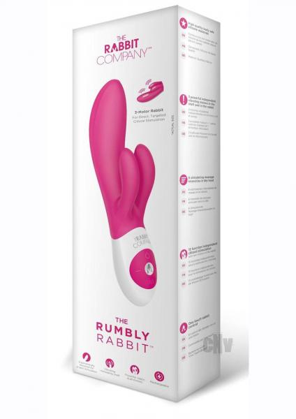 The Rumbly Rabbit Hot Pink