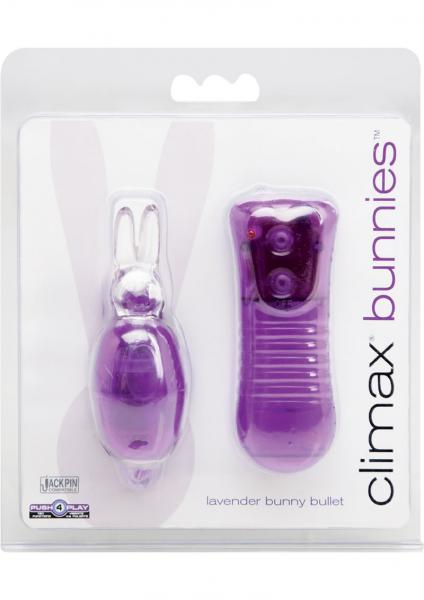 Climax Bunnies Bunny Bullet Vibrator Purple