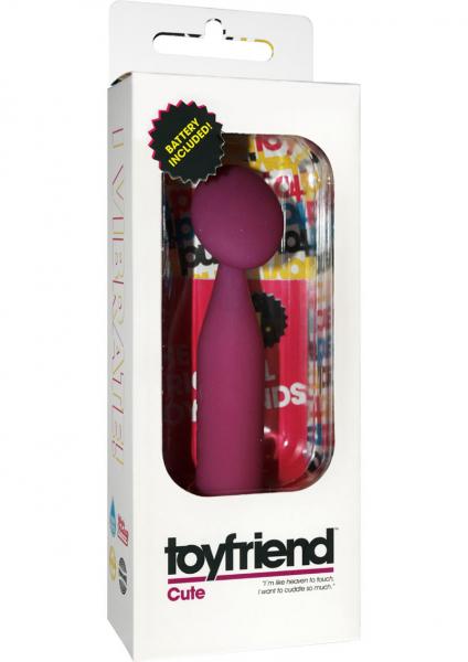 Toyfriend Cute Silicone Vibrator Waterproof Purple