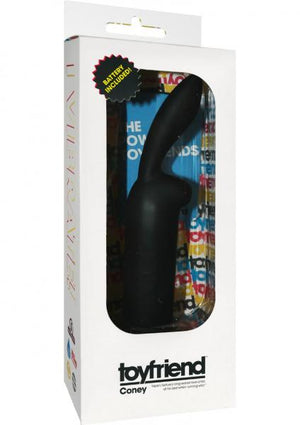 Toyfriend Coney Silicone Vibrator Waterproof Black