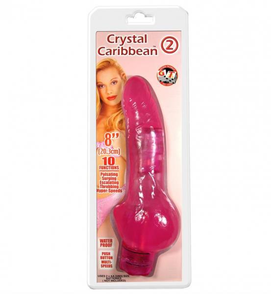 Crystal Caribbean #2 Waterproof Vibe Pink