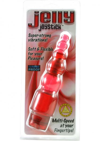 Jelly Joystick Red Vibrator