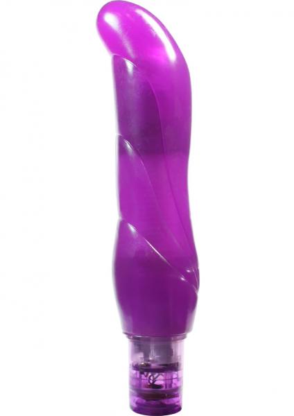 Jelly Caribbean Orion Vibrator Waterproof Purple