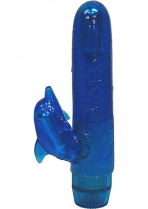 Alahoa Lei 6 Inch Vibrator Blue Waterproof