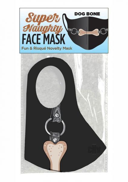Super Naughty Dog Bone Gag Mask
