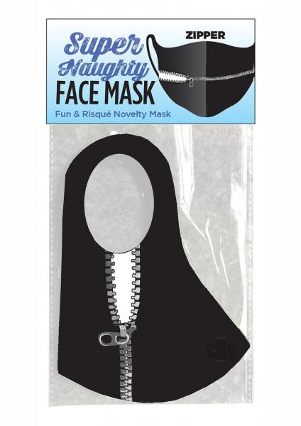 Super Naughty Zipper Mouth Mask
