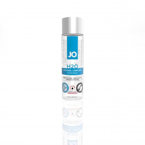 Jo H2 O Warming Water Based Lubricant 8 Oz