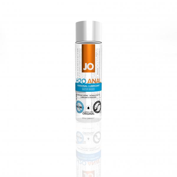 Jo H2 O Anal Water Based Lubricant 8 Ounces