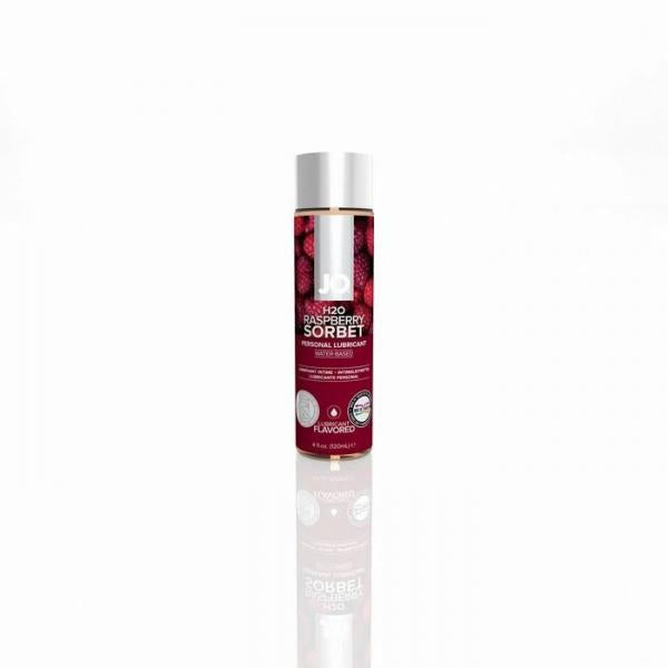 Jo H2 O Flavored Water Based Lubricant Raspberry Sorbet 4 Ounce