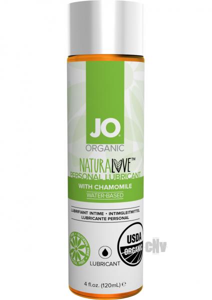 System Jo Usda Original Organic Lubricant 4 Oz