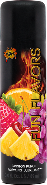 Wet Fun Flavors 4 In 1 Lubricant Passion Fruit Pizzazz 3oz