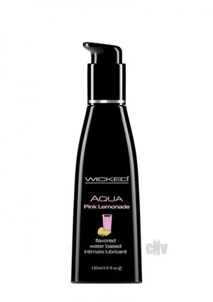 Wicked Aqua Pink Lemonade Flavored Lubricant 4oz