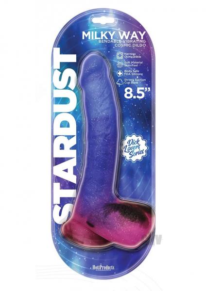 Stardust Milky Way 8.5 In. Multi Speed Vibrating Rechargeable Dildo
