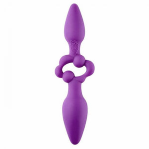 Cloud 9 Silicone Pro Plug Double End Purple