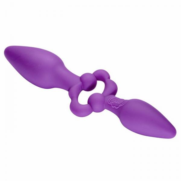 Cloud 9 Silicone Pro Plug Double End Purple