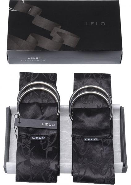 Boa Pleasure Ties Black