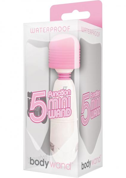 Bodywand 5 Function Mini Wand Massager Pink