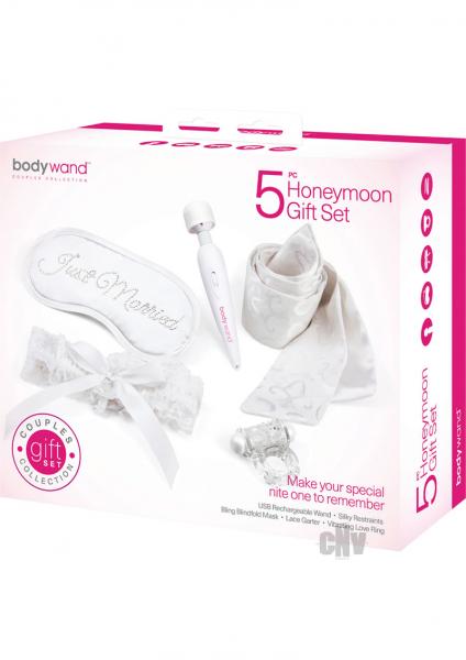 Bodywand 5 Piece Honeymoon Gift Set White