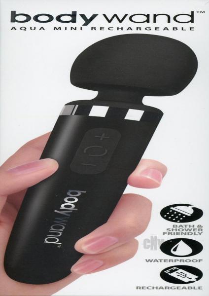 Bodywand Usb Multi Function Mini Massager Black