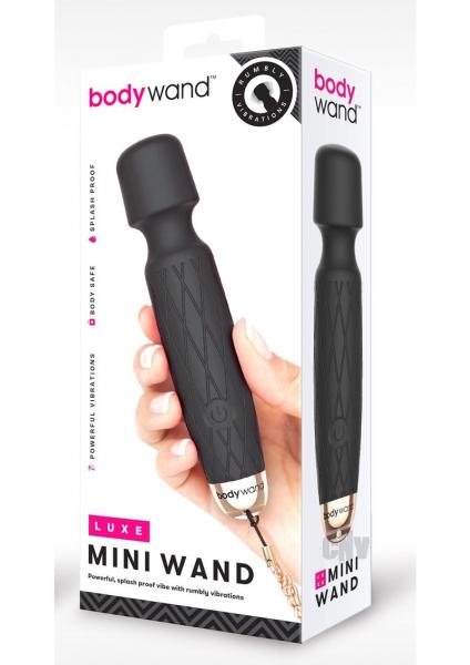 Bodywand Luxe Mini Body Massager Black