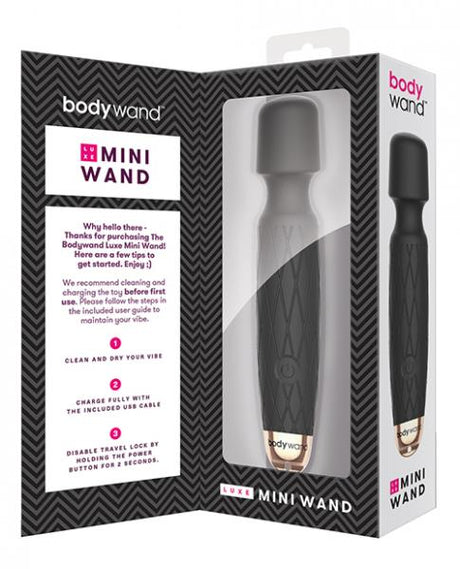 Bodywand Luxe Mini Body Massager Black