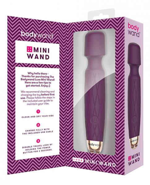 Bodywand Luxe Mini Body Massager Purple
