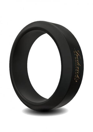 Frederick's Of Hollywood Silicone Stamina Ring Black