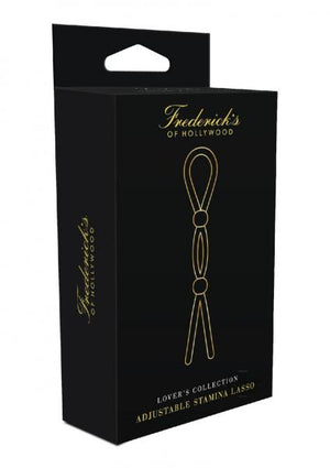 Frederick's Of Hollywood Adjustable Stamina Lasso Black